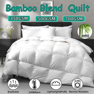 All Seasons Duvet Insert - Ultra-Soft 750 Fill-Power Hotel Collection Comforter - Picture 1 of 25