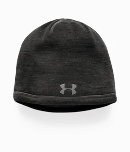 Under Armour Youth Reactor Element Beanie ColdGear Grahpite/Gray Boys 8+ OSFM - Picture 1 of 7