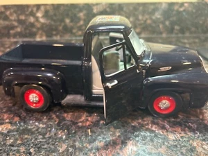 53 Ford pickup Road Legends 1/18 scale metal truck black/ red wheels 92148 F100 - Picture 1 of 13