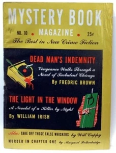 Mystery Book Magazine April 1946 - Fredric Brown, William Irish - Scarce Digest - Picture 1 of 7