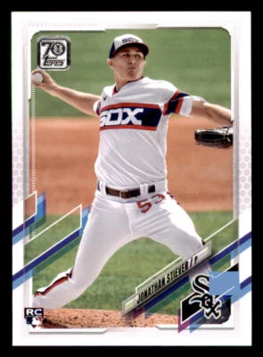 2021 Topps #528 Jonathan Stiever RC - Image 1 of 2