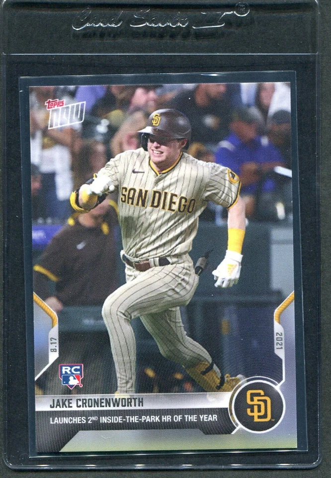 2021 Topps Now Jake Cronenworth RC #674 2nd Inside The Park HR Padres - Image 1 of 1