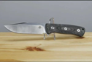 QS134A QSP Knife Bison Hunting Survival D2 Blade Micarta Handle Kydex Sheath - Bild 1 von 10