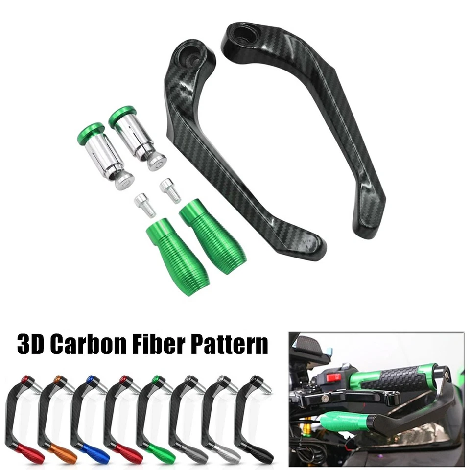 For kawasaki Z125 Z900 Z800 Z1000 Brake Clutch Levers Handlebar Guard Protector - Image 1 of 1