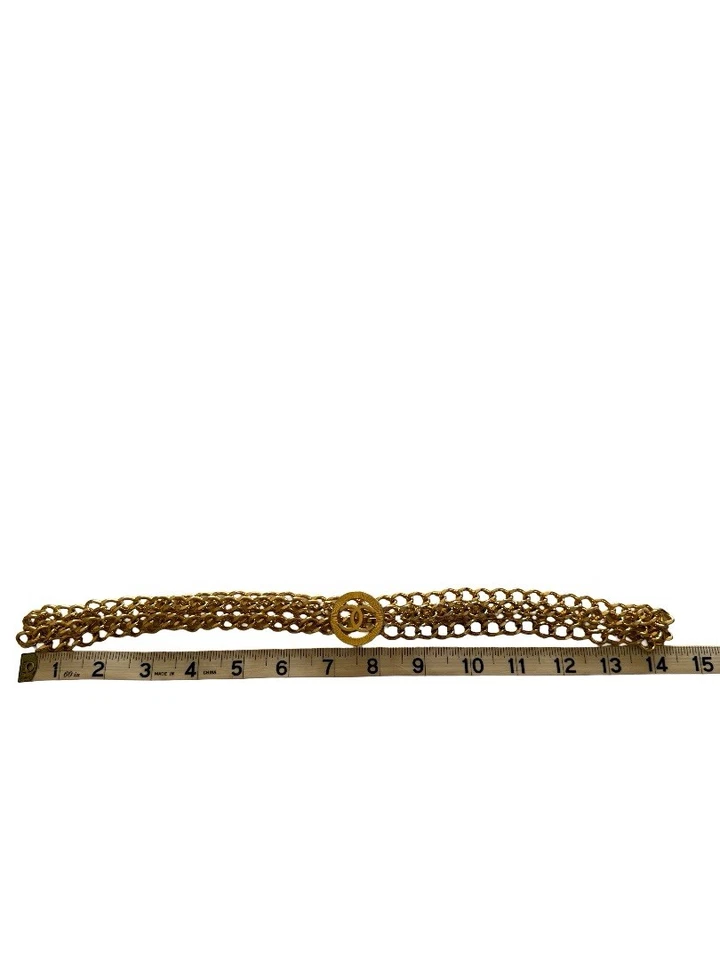 Authentic CHANEL Vintage Gold Chain Belt – Timeless Classic - Image 1 of 4