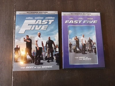 Fast Five Extended Edition DVD in Sleeve - Image 1 of 4