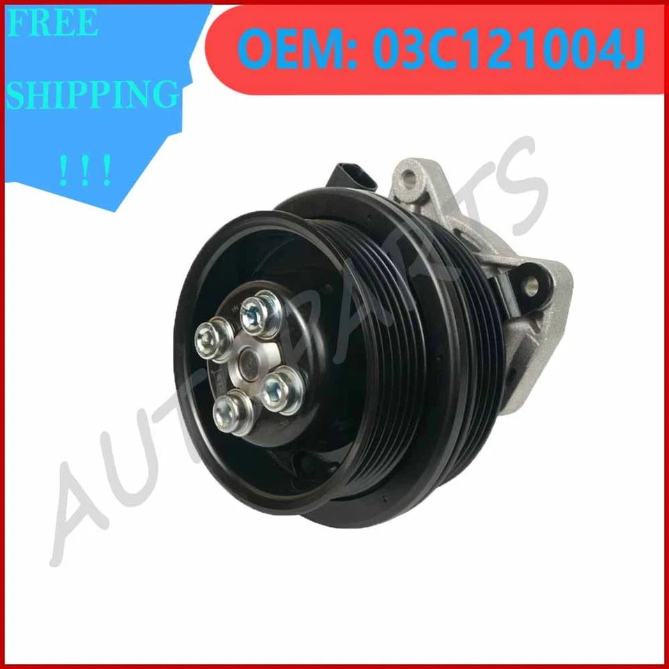 Bomba de agua del motor para Audi A1 VW CC Golf Jetta Beetle Touran 1.4T 03C121004J Foto 1 de 4