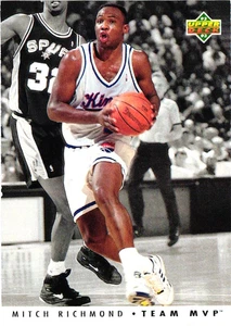 1992-93 Upper Deck - Team Mvp Mitch Richmond #TM24 - Warriors - Bild 1 von 2