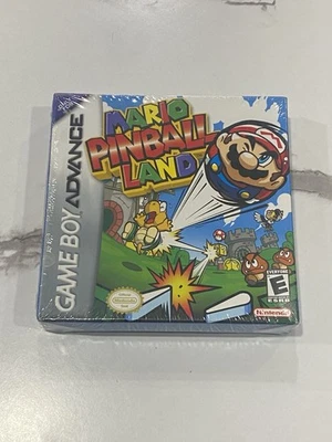 Mario Pinball Land Nintendo Game Boy Advance Nuevo Sellado de Fábrica GBA Foto 1 de 4