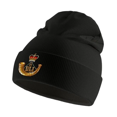 Durham Light Infantry Slouch Beanie Unisex Knitted Hat Warm Winter Beanie Cap - Image 1 of 4