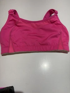 New Balance Medium Impact Sports Bra Style # WBT3108Z Alpha Pink - Picture 1 of 6