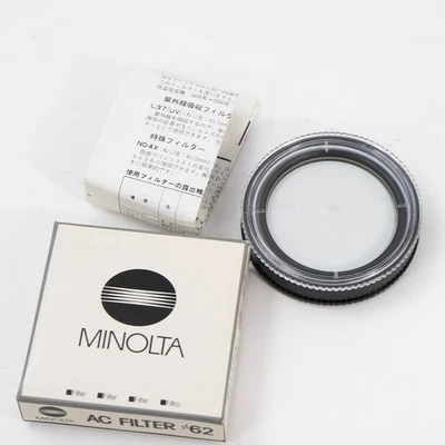 [NEW/Unused] Original Minolta UV filter L37 for 62mm Made in Japan - Image 1 of 4