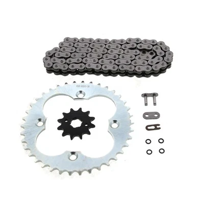 2003 - 2007 Honda Sportrax 300EX TRX300EX O-Ring Chain & Silver Sprocket 12/38 - Изображение 1 из 2