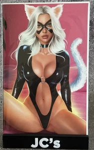PEYTON BLUE WOMAN OF WAR #1 CVR-A ANNA NOVIK BLACK CAT NICE VIRGIN VAR LTD 50 - Picture 1 of 2