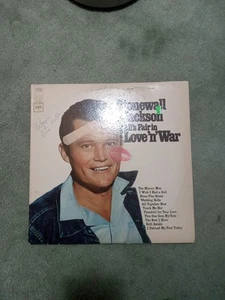 Stonewall Jackson All's Fair In Love ‘N’ War 1966 Vinyl LP Columbia Records Prom - Picture 1 of 4
