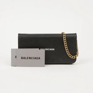 Balenciaga Logo Chain Wallet Crossbody Bag 593784 95802177 - Picture 1 of 9