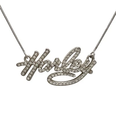 Harley Davidson Curive с надписью ожерелье стразы подлинный HD мотоцикл - Изображение 1 из 4