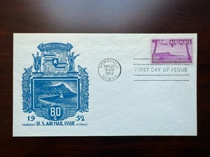 US 1952 FDC #C46 U.S. Air Mail Issue Honolulu Hawaii Cancel - Picture 1 of 2