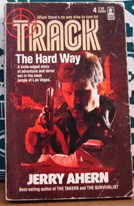Track 4: The Hard Way by Jerry Ahern 1984 Vintage Paperback Book Gold Eagle 2044 - Picture 1 of 2