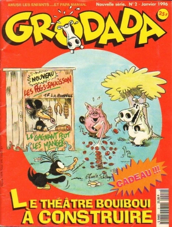 Grodada Revue pour les enfants du Pr Choron - Nouvelle série - Janvier 1996 - Photo 1/1