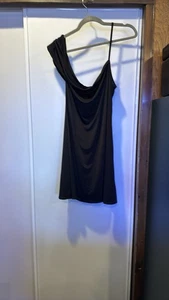 Nasty Gal Black Dress Size 10 New With Tags - Picture 1 of 3