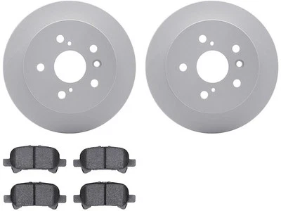 Kit de pastillas de freno y rotor para Toyota Avalon 2005-2007 fricción dinámica 61187SPZJ Foto 1 de 2