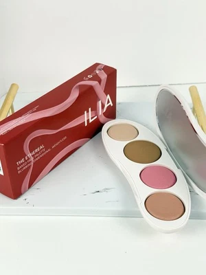 ILIA The Ethereal Baked Face Palette Bronzer Highlighter & Blush LIGHT BNIB - Image 1 of 4