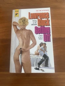 LAWRENCE BLOCK 3 Hard Case Crime GETTING OFF SINNER MAN Robert McGinnis GGA - Picture 1 of 8