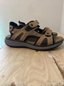 SAS Men's, Maverick Sandal Brown 8 1/2 Wide MAVERICK STA Brown BLEND - Picture 1 of 5