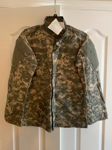 X Small Short - US Army Military Digital Camo ACU Shirt Jacket Combat - (1c) - Picture 1 of 7