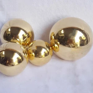 200/300/500/pc Solid Brass Copper Balls High Precision Bearing Balls 1mm-70mm - Picture 1 of 7