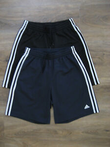 adidas Blue Striped Shorts for Men for 