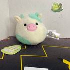 Squishmallow 5? Flip A Mallow Belana Cow Rosie Pig Kellytoy Plush Stuffed Animal