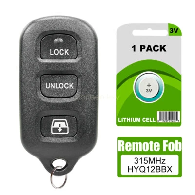 For 2001 2002 2003 2004 2005 2006 2007 2008 2009 Toyota Sequoia Remote Key Fob - Image 1 of 4