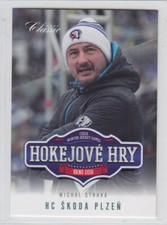 2015-16 OFS CLASSIC CZECH MICHAL STRAKA /69 HOKEJOVE HRY #HH-93 Skoda Plzen
