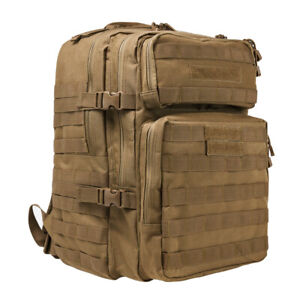 NcSTAR VISM Assault Backpack 2200 cubic inches TAN Bug Out Bag 72 Hour Kit NWT