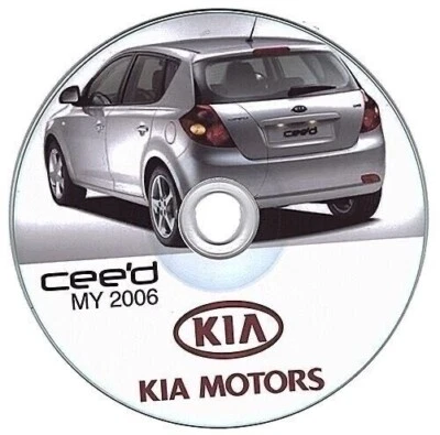 Kia Cee’d (2006-2012) Ceed manuale officina  repair manual - Immagine 1 di 4