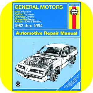 Libro manual de reparación Firenza y Pontiac J-2000 y Sunbird - Imagen 1 de 1