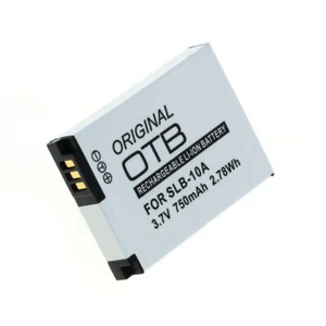 Akku für Samsung SLB-10A  WB150F,  WB200F, WB250F,  WB350F, WB380F, WB500, WB55 - Bild 1 von 3