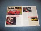 2005 Chevrolet Cobalt SS article d'information voiture neuve « Heavy Metal »
