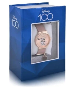 Disney YEARS OF WONDER 100 Anniversary Mickey Mouse ROSE GOLD Watch NIB Limited - Picture 1 of 4