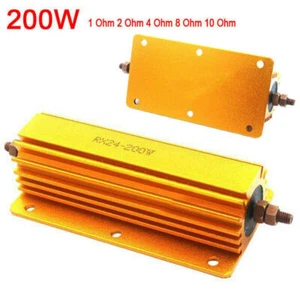 1ohm 2ohm 4ohm 8ohm 8R 200W Watt Power Metal Resistor 4 Tube Amp Test Dummy Load - Picture 1 of 12