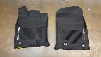 2013 - 2022 Toyota 4Runner OEM All Weather Mats Liners Set of 3 PT908-89160-02 - Image 1 of 4