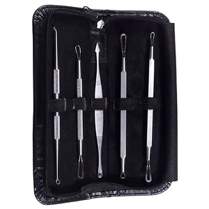 Dolabey Estrattore Inestetismi Comedone Professionale Set di 5 Strumenti Brufoli Punti Neri - Foto 1 di 10