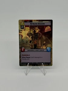 Ruthless Assassin Hyperspace Foil - SHD 501 NM - Star Wars Unlimited - Picture 1 of 2