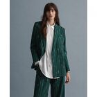 BNWT GANT GREEN WOOL ROPE DESIGN DOUBLE BREASTED HIGH WAIST 3 PIECE SUIT 42