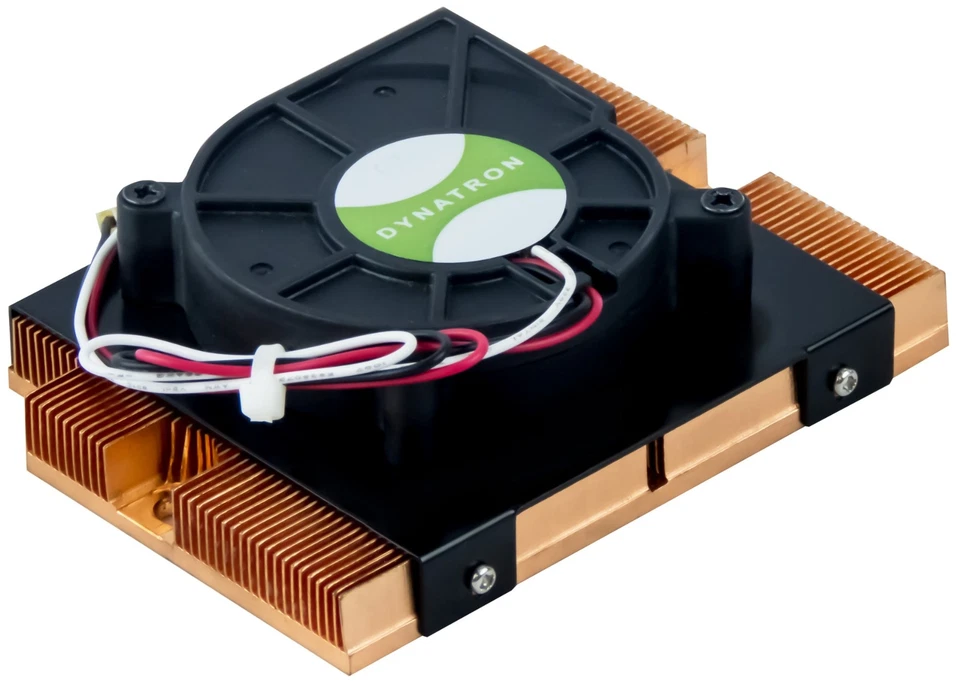 Dynatron DB126015BU Ventilatore Con Rame Dissipatore 3-PIN 12V 0.62A 6K RPM - Immagine 1 di 2