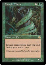 Mungha Wurm Prophecy Light Play LP MTG Magic DNA GAMES
