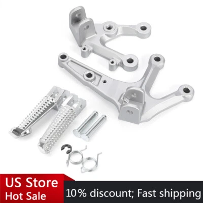 Kit de soporte de montaje de pedal de clavija de reposapiés delantero para YAMAHA MT03 MT-25 YZF R3/R25 Foto 1 de 4