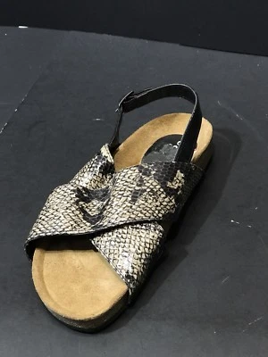 New Callisto of California Snake Print Slingback/Sandals Shoes Size US 7 M - image 1 of 4